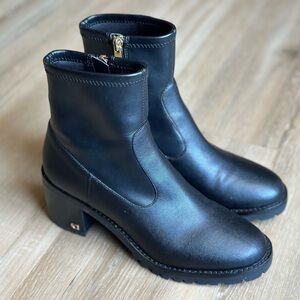 Coach Joy Leather Ankle Boots